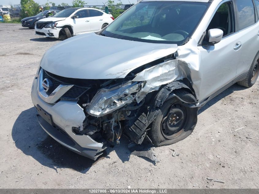 2016 Nissan Rogue VIN: 5N1AT2MT9GC895746 Lot: 12027805