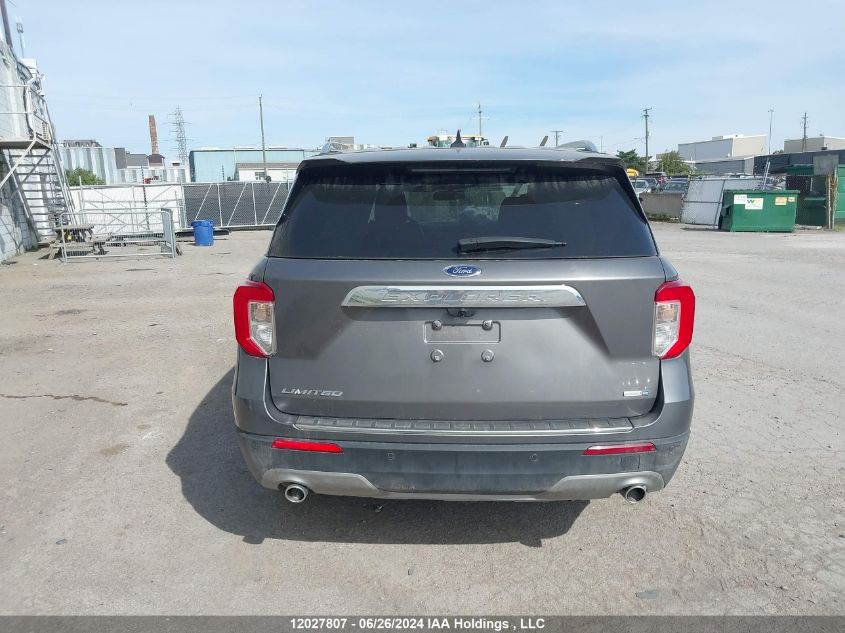 2021 Ford Explorer Limited VIN: 1FMSK8FH9MGB65018 Lot: 12027807