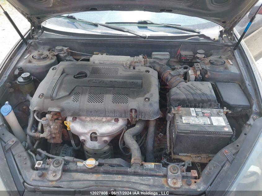 2008 Hyundai Tiburon VIN: KMHHM65D48U281337 Lot: 12027808