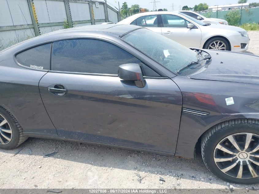 2008 Hyundai Tiburon VIN: KMHHM65D48U281337 Lot: 12027808