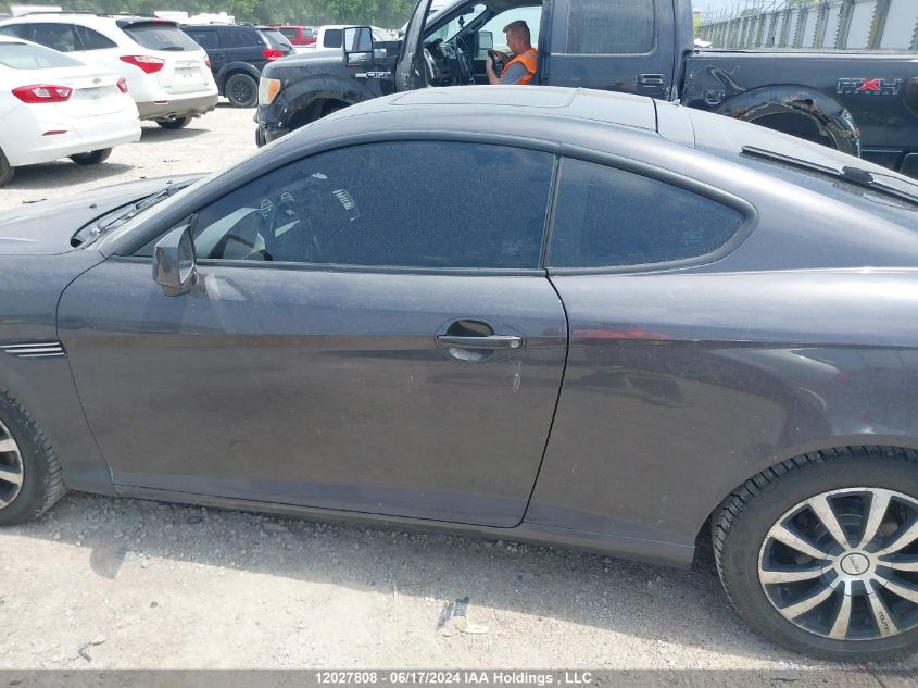 2008 Hyundai Tiburon VIN: KMHHM65D48U281337 Lot: 12027808