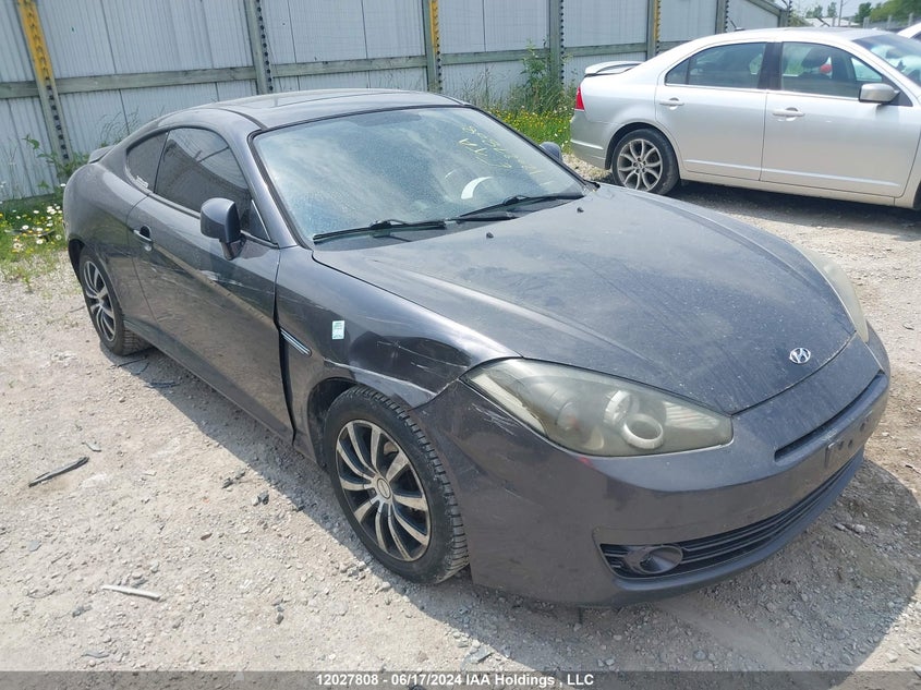 2008 Hyundai Tiburon VIN: KMHHM65D48U281337 Lot: 12027808