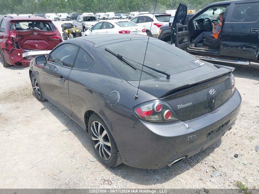 2008 Hyundai Tiburon VIN: KMHHM65D48U281337 Lot: 12027808
