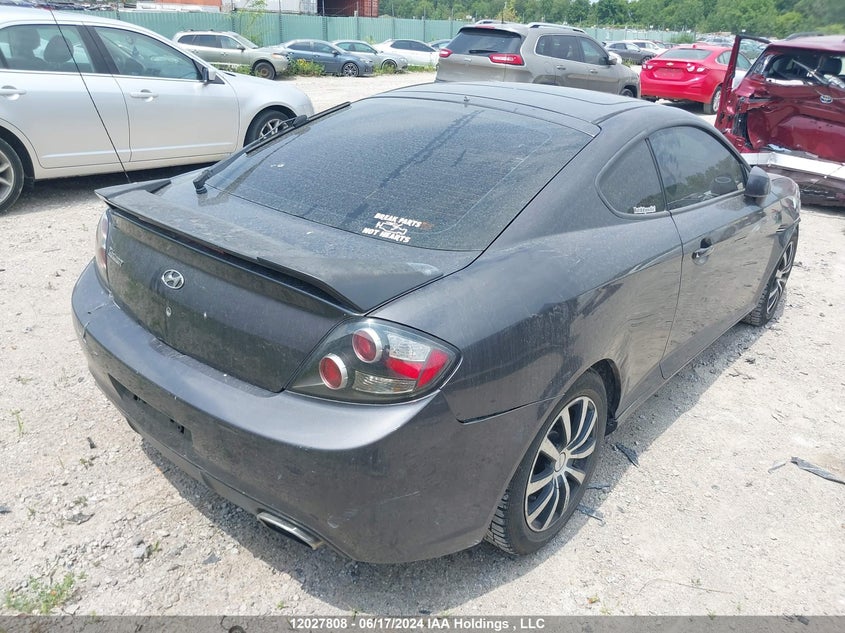 2008 Hyundai Tiburon VIN: KMHHM65D48U281337 Lot: 12027808