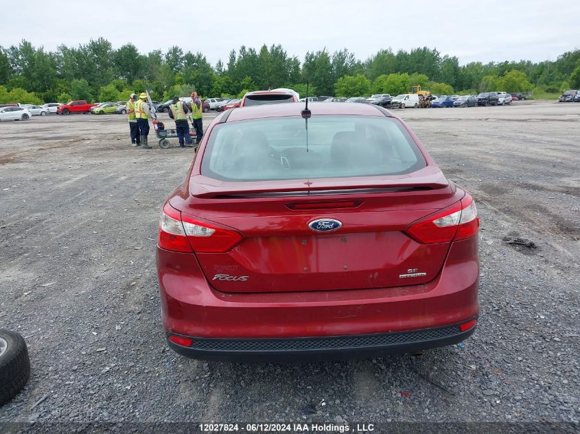 2014 Ford Focus Se VIN: 1FADP3F21EL376791 Lot: 12027824