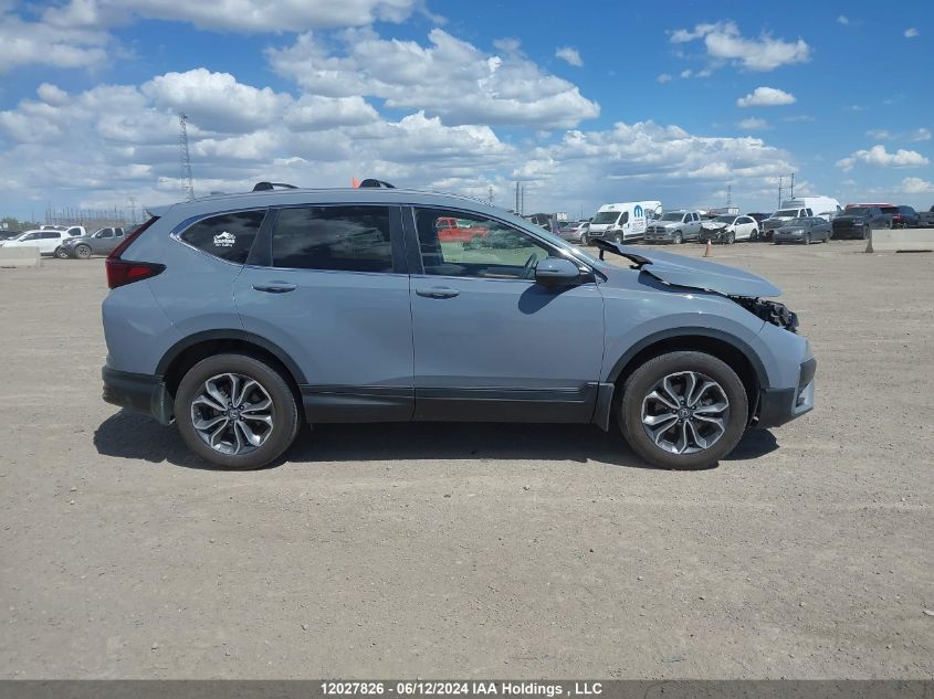 2021 Honda Cr-V VIN: 2HKRW2H83MH219605 Lot: 12027826
