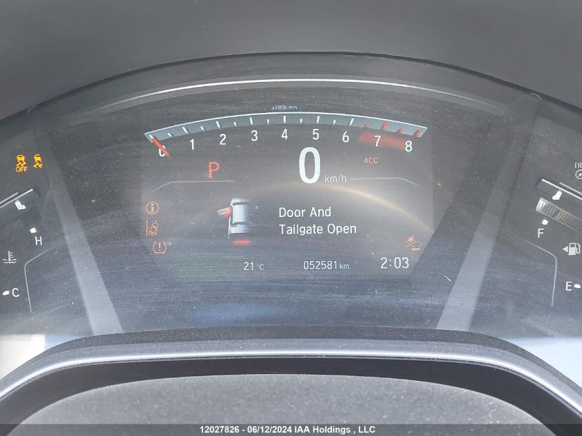 2021 Honda Cr-V VIN: 2HKRW2H83MH219605 Lot: 12027826