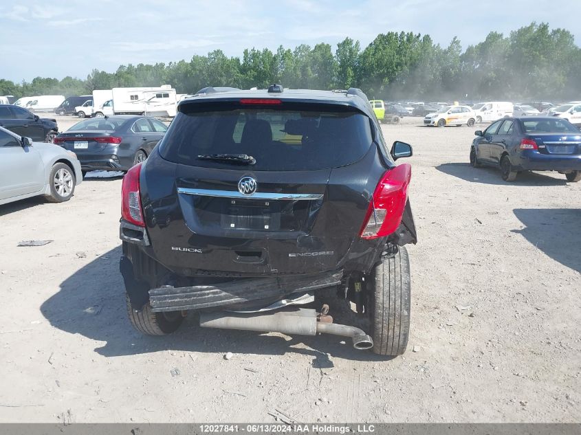 2015 Buick Encore VIN: KL4CJASBXFB125576 Lot: 12027841