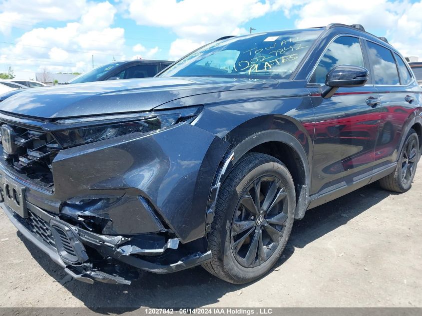 2024 Honda Cr-V Hybrid VIN: 2HKRS6H99RH209504 Lot: 12027842