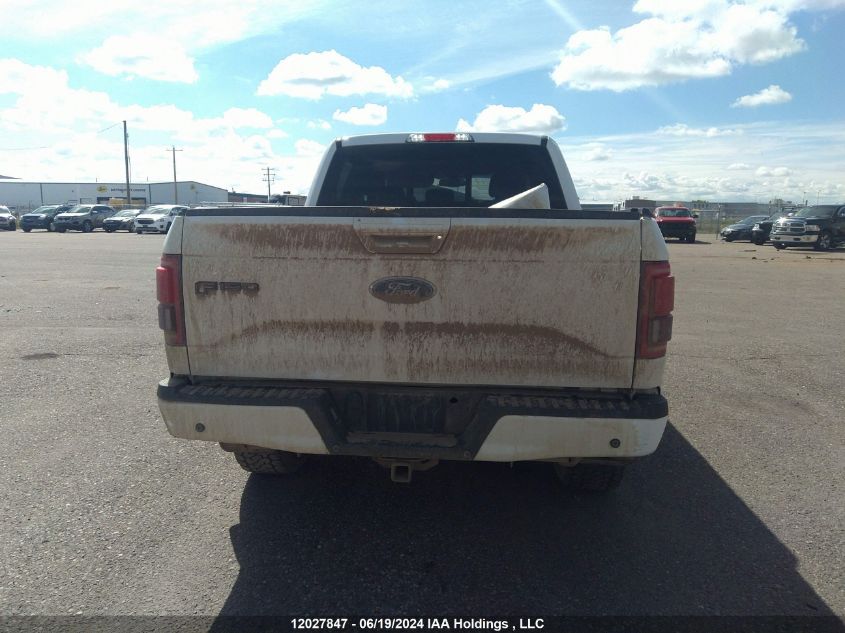 2017 Ford F-150 Lariat VIN: 1FTEW1EG8HFB01215 Lot: 12027847