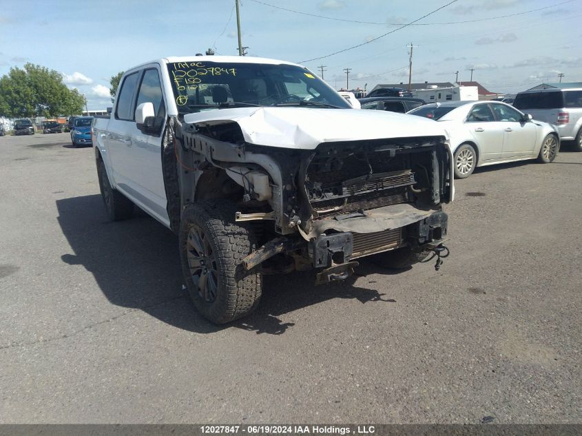 2017 Ford F-150 Lariat VIN: 1FTEW1EG8HFB01215 Lot: 12027847