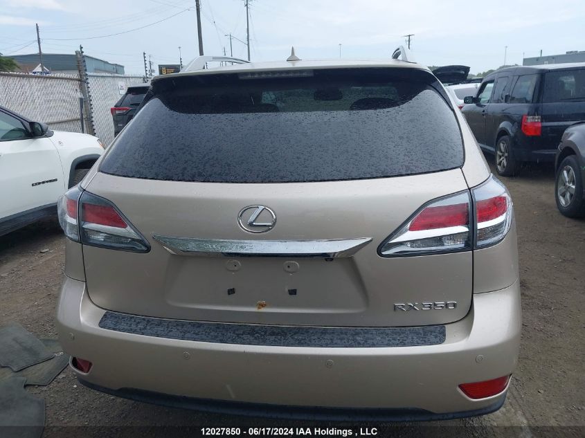 2013 Lexus Rx 350 VIN: 2T2BK1BA5DC213600 Lot: 12027850