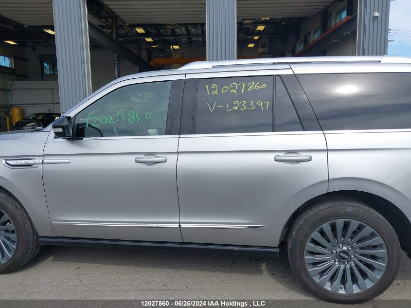 2020 Lincoln Navigator VIN: 5LMJJ2LT7LEL23397 Lot: 12027860