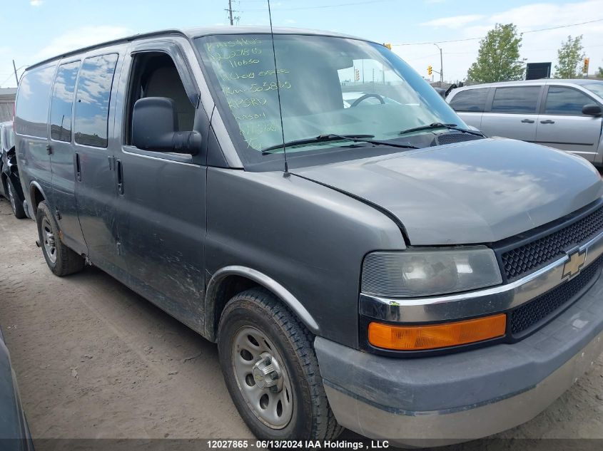 2011 Chevrolet Express VIN: 1GCSHAF42B1110630 Lot: 12027865