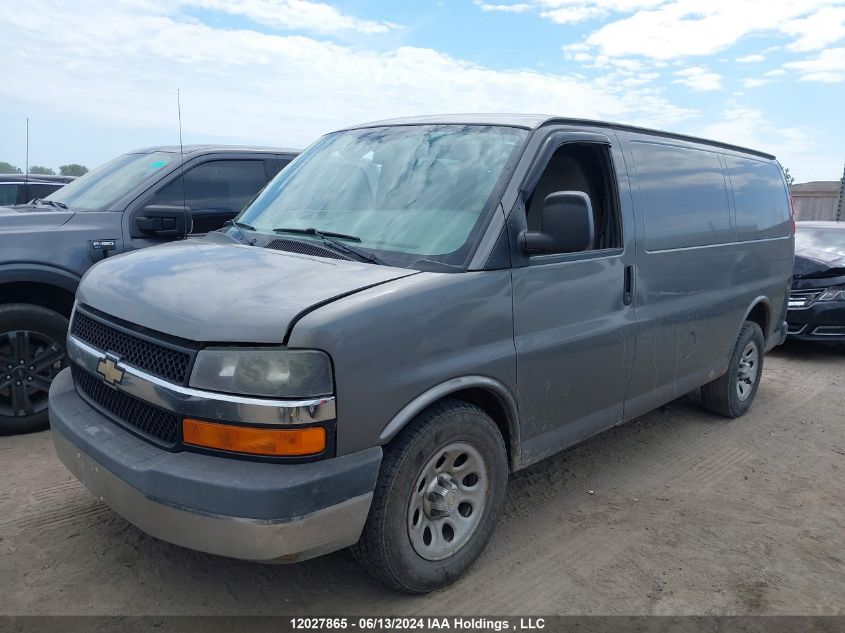 2011 Chevrolet Express VIN: 1GCSHAF42B1110630 Lot: 12027865