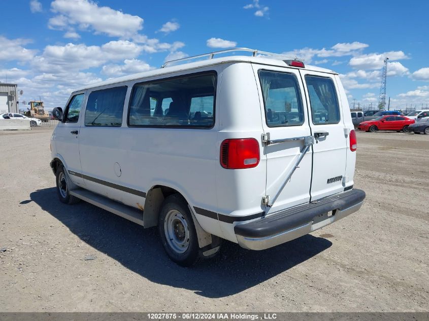 1999 Dodge Ram Van VIN: 2B4JB25Z0XK567526 Lot: 12027875