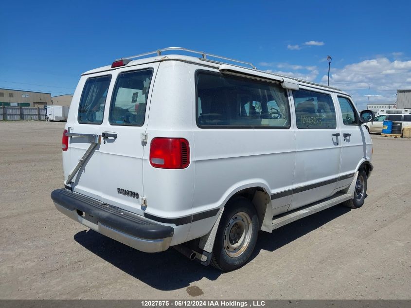 1999 Dodge Ram Van VIN: 2B4JB25Z0XK567526 Lot: 12027875