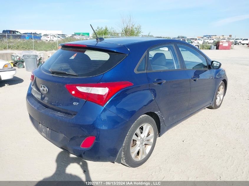 2013 Hyundai Elantra Gt VIN: KMHD35LE4DU022347 Lot: 12027877