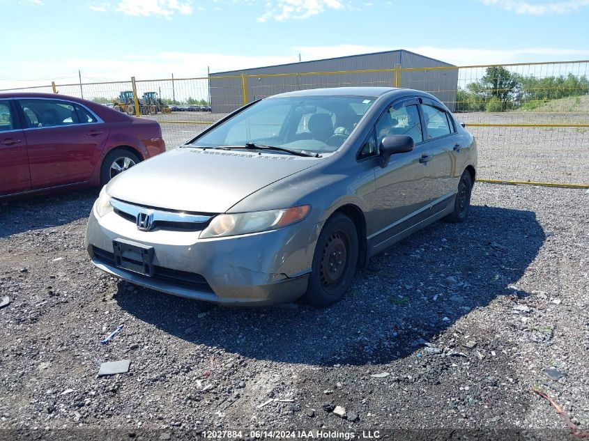 2008 Honda Civic Dx VIN: 2HGFA16258H104871 Lot: 12027884