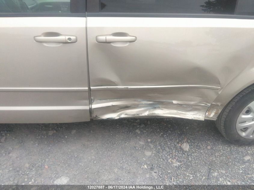 2015 Dodge Grand Caravan Se/Sxt VIN: 2C4RDGBG5FR531627 Lot: 12027887