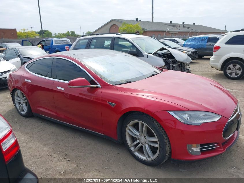 2013 Tesla Model S VIN: 5YJSA1DP2DFP10818 Lot: 12027891