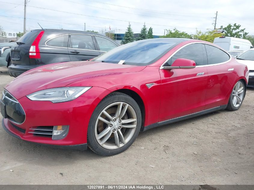 2013 Tesla Model S VIN: 5YJSA1DP2DFP10818 Lot: 12027891