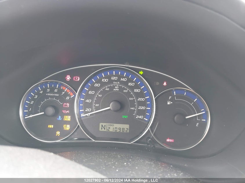 2012 Subaru Forester VIN: JF2SHCEC1CH409377 Lot: 12027902