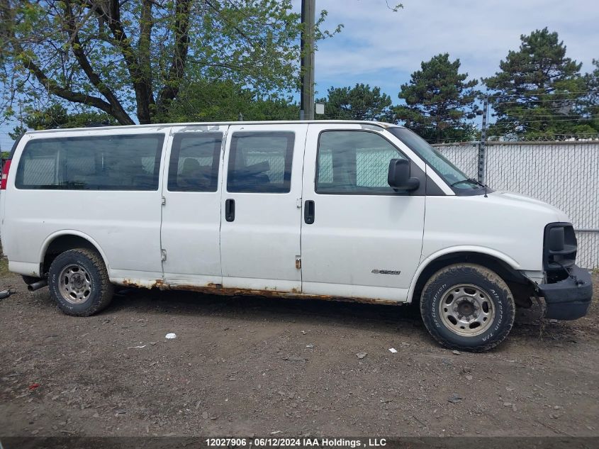2004 Chevrolet Express Cargo Van VIN: 1GCGG29V441195153 Lot: 12027906