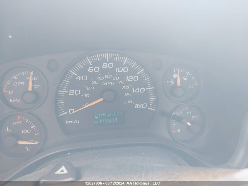 2004 Chevrolet Express Cargo Van VIN: 1GCGG29V441195153 Lot: 12027906