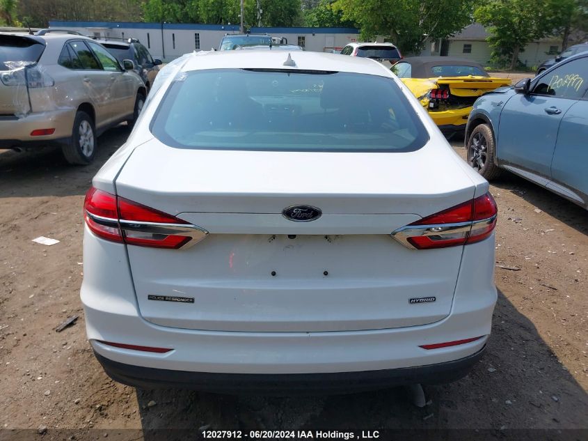 2020 Ford Fusion VIN: 3FA6P0AU1LR100013 Lot: 12027912