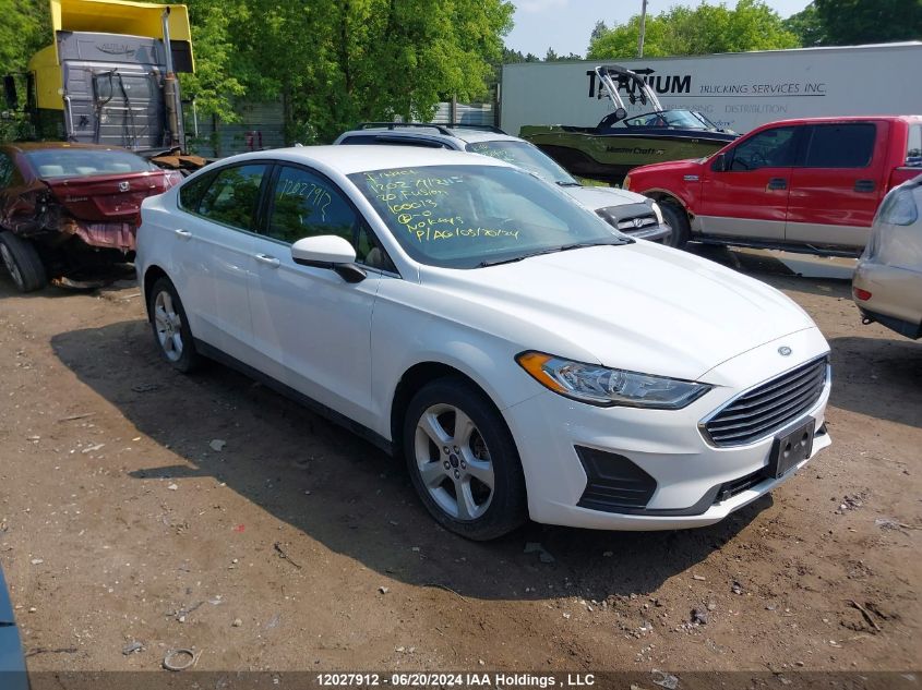 2020 Ford Fusion VIN: 3FA6P0AU1LR100013 Lot: 12027912