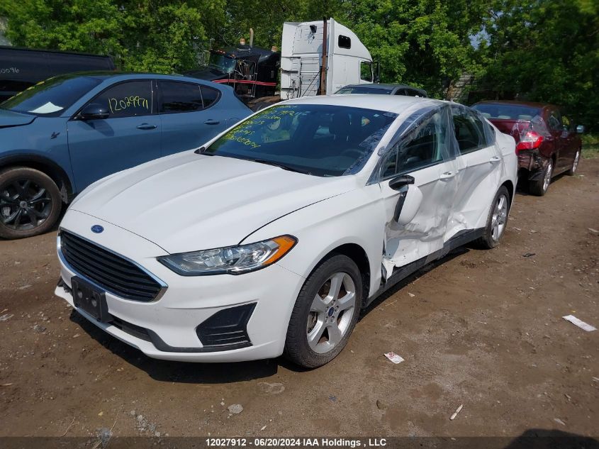 2020 Ford Fusion VIN: 3FA6P0AU1LR100013 Lot: 12027912