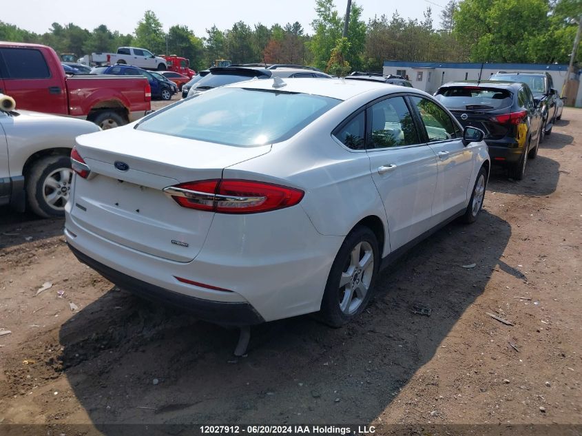 2020 Ford Fusion VIN: 3FA6P0AU1LR100013 Lot: 12027912