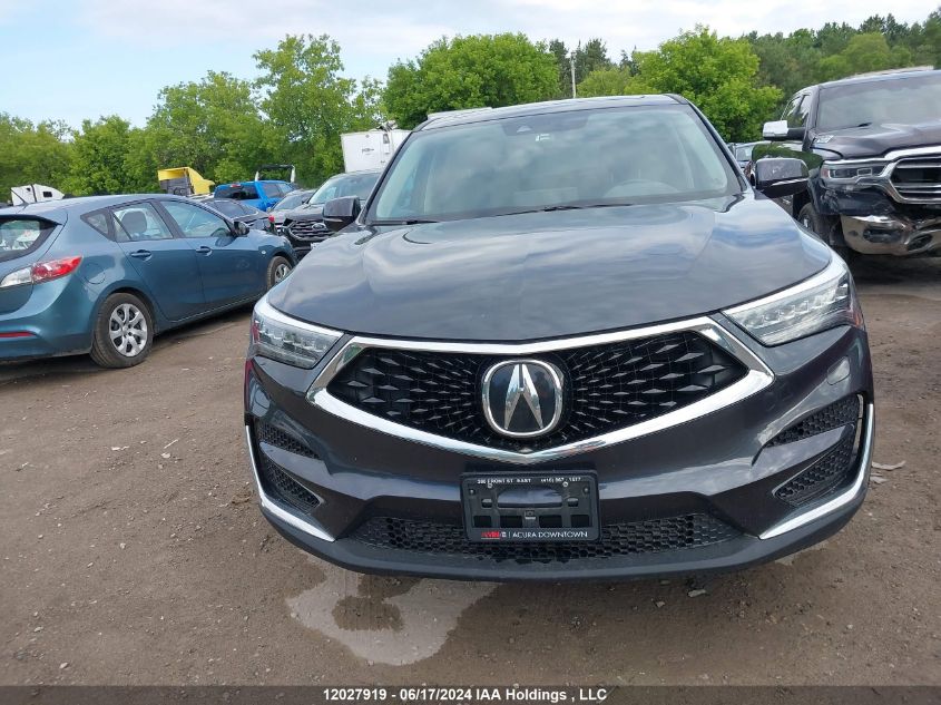 2020 Acura Rdx VIN: 5J8TC2H75LL800623 Lot: 12027919