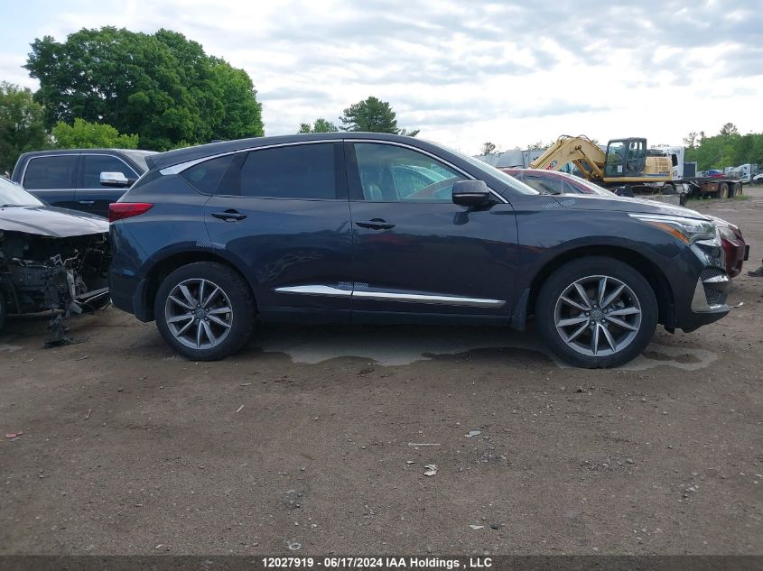 2020 Acura Rdx VIN: 5J8TC2H75LL800623 Lot: 12027919