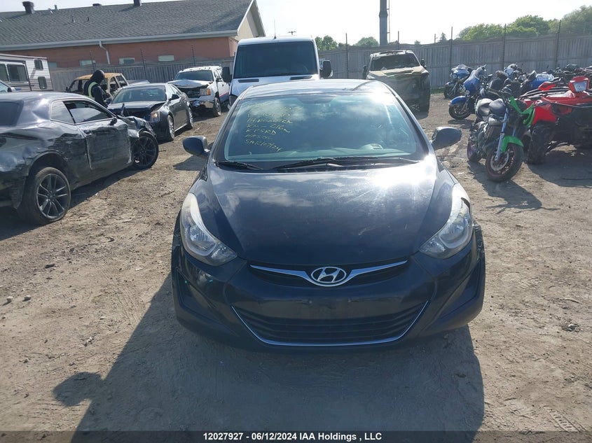 2014 Hyundai Elantra Se/Sport/Limited VIN: 5NPDH4AE3EH464180 Lot: 12027927