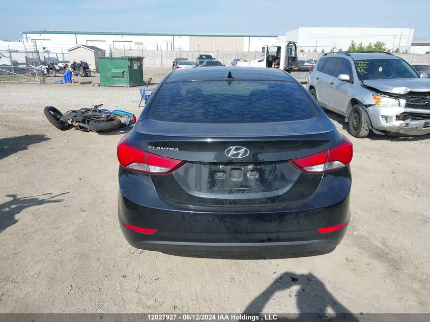 2014 Hyundai Elantra Se/Sport/Limited VIN: 5NPDH4AE3EH464180 Lot: 12027927