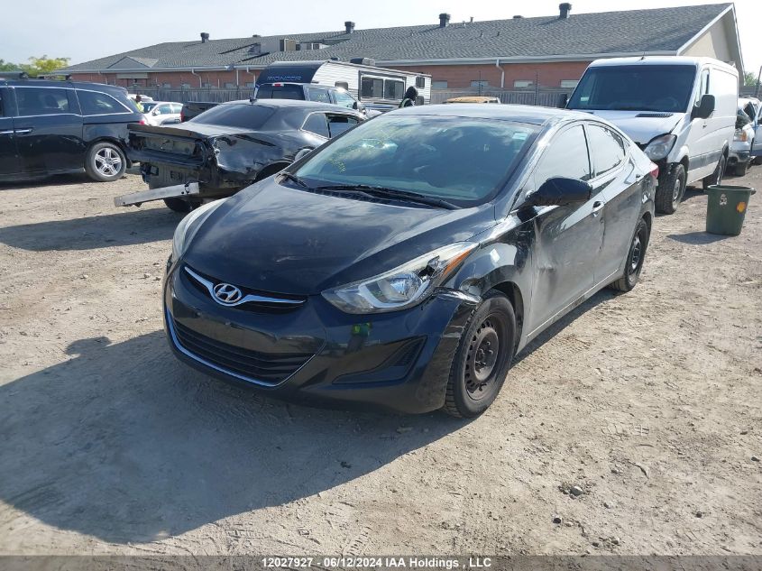 2014 Hyundai Elantra Se/Sport/Limited VIN: 5NPDH4AE3EH464180 Lot: 12027927