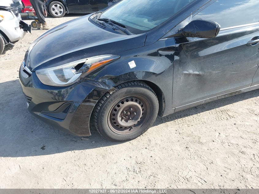 2014 Hyundai Elantra Se/Sport/Limited VIN: 5NPDH4AE3EH464180 Lot: 12027927