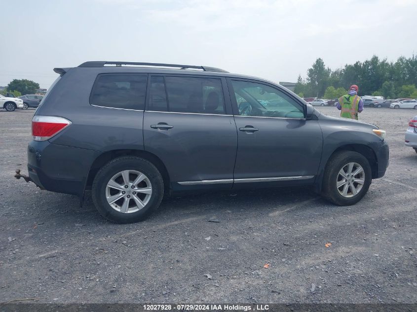 2011 Toyota Highlander VIN: 5TDBK3EH5BS043638 Lot: 12027928