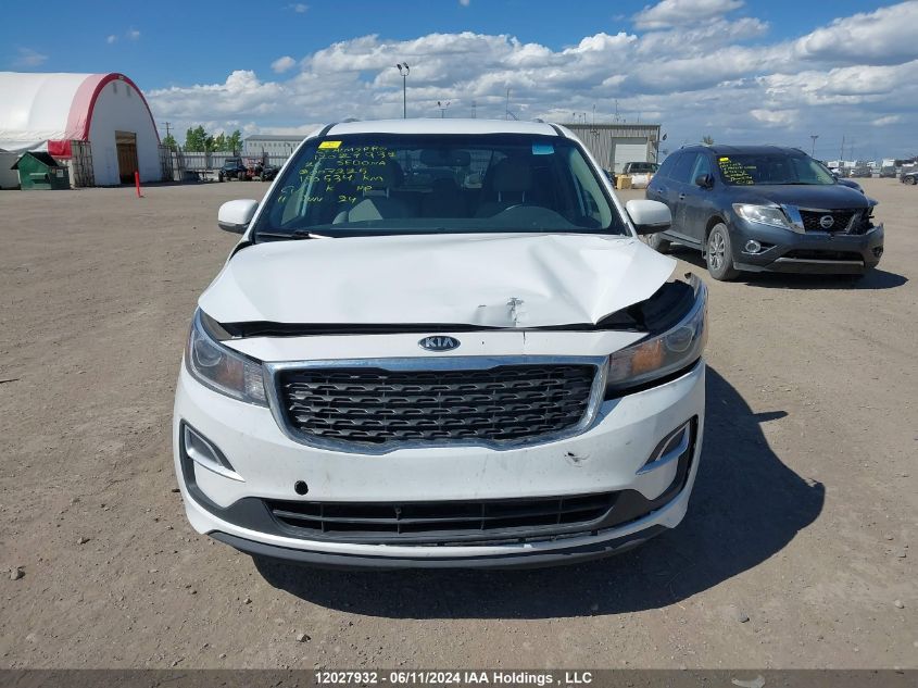 2020 Kia Sedona Lx/Ex VIN: KNDMB5C12L6607225 Lot: 12027932