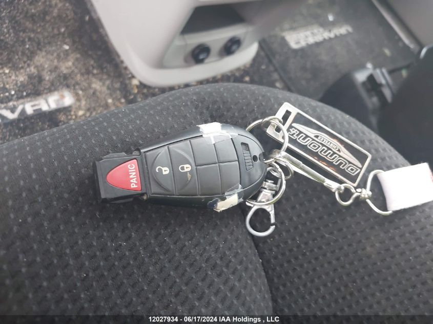 2017 Dodge Grand Caravan Cvp/Sxt VIN: 2C4RDGBG4HR874027 Lot: 12027934