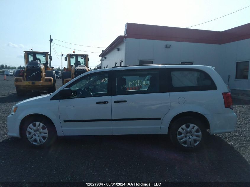 2017 Dodge Grand Caravan Cvp/Sxt VIN: 2C4RDGBG4HR874027 Lot: 12027934