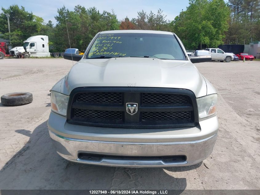 2010 Dodge Ram 1500 Slt/Sport/Trx VIN: 1D7RV1GTXAS254261 Lot: 12027949