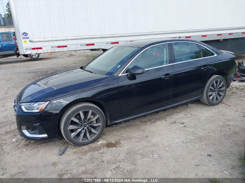 2023 Audi A4 Sedan VIN: WAUAAAF41PN020303 Lot: 12027958