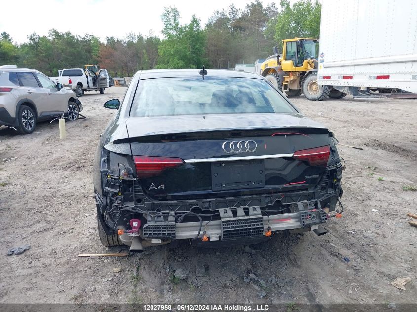 2023 Audi A4 Sedan VIN: WAUAAAF41PN020303 Lot: 12027958