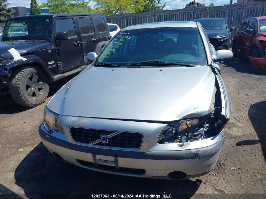 2002 Volvo S60 VIN: YV1RH58D722194936 Lot: 12027963