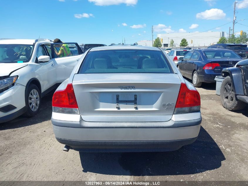 2002 Volvo S60 VIN: YV1RH58D722194936 Lot: 12027963