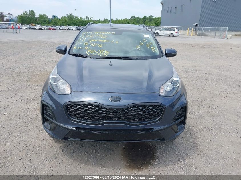 2022 Kia Sportage Lx VIN: KNDPMCAC1N7964246 Lot: 12027966