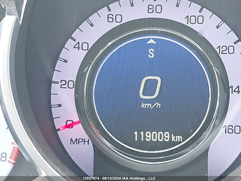 2012 Cadillac Srx Luxury Collection VIN: 3GYFNDE32CS503767 Lot: 12027974